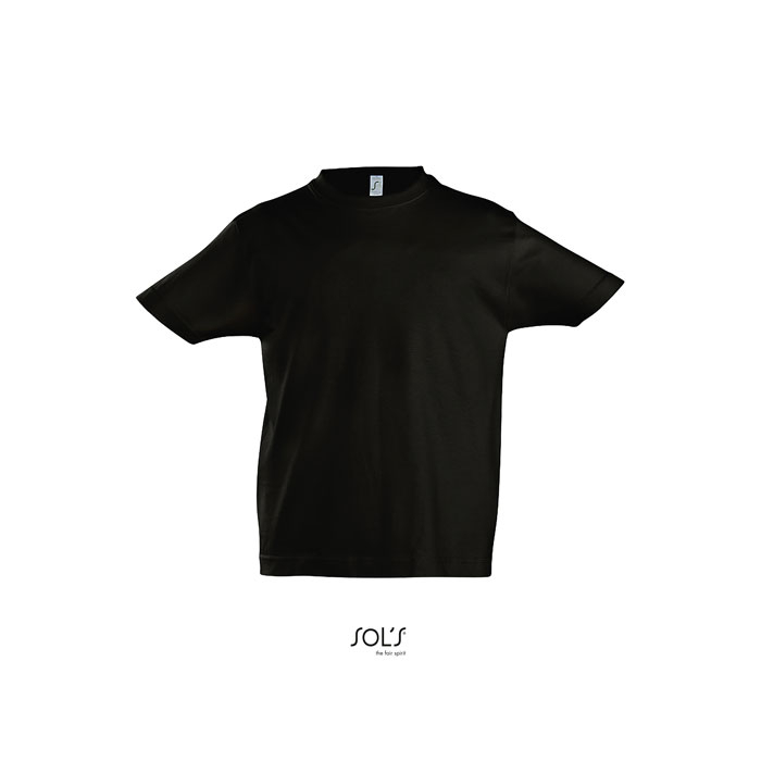 Tshirt enfant publicitaire coton 190g - IMPERIAL noir profond
